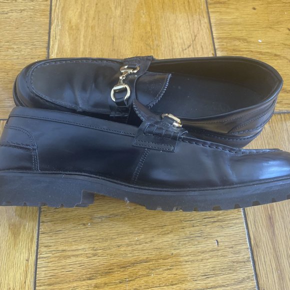 VINNY'S  Le Club Horsebit Leather Loafers - Picture 4 of 4